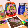 image:imageArtecho Acrylic Paint Markers 18 Colors include 12 Metallic  6 Fluorescent Colors for Stone Rock Painting Paper Pumpkin Wood Egg Canvas Ceramic Fabric leather Glass DIY Crafts12 Metallic  6 Fluorescent Colors