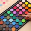 image:imageArtecho 36 Colors Watercolor Paint Set with 3 Brushes Washable Travel Design Perfect for Card Making Illustrations Painting Calligraphy48 colors