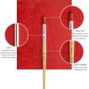 image:imageArtecho 32 PCS Paint Brushes for Acrylic Painting Acrylic Paint Brushes for Oil Watercolor Acrylic Gouache and Canvas Painting24 pcs