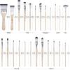 image:imageArtecho 32 PCS Paint Brushes for Acrylic Painting Acrylic Paint Brushes for Oil Watercolor Acrylic Gouache and Canvas Painting24 pcs