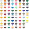 image:imageArtecho 50pcs Soft Pastels 48 Colors Including 4 Fluorescent Colors Extra Free Black amp White Square Chalk for Drawing Blending Layering Shading Pastels Art Supplies70 colors long