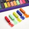 image:imageArtecho 50pcs Soft Pastels 48 Colors Including 4 Fluorescent Colors Extra Free Black amp White Square Chalk for Drawing Blending Layering Shading Pastels Art Supplies64 colors short