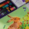 image:imageArtecho 50pcs Soft Pastels 48 Colors Including 4 Fluorescent Colors Extra Free Black amp White Square Chalk for Drawing Blending Layering Shading Pastels Art Supplies64 colors short