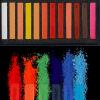 image:imageArtecho 50pcs Soft Pastels 48 Colors Including 4 Fluorescent Colors Extra Free Black amp White Square Chalk for Drawing Blending Layering Shading Pastels Art Supplies24 colors long