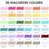 image:imageArtecho Oil Pastels Set of 48 Colors Soft Oil Pastels for Art Painting Drawing Blending Art Supplies for Artists Beginners Students Teachers 10 x 70 mm36 Macaron Colors