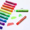 image:imageArtecho Oil Pastels Set of 50 Colors 8 x 60 mm Soft Oil Pastels for Art Painting Drawing Blending Art Supplies for Artists Teachers12 Neon Colors