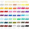 image:imageArtecho Oil Pastels Set of 50 Colors 8 x 60 mm Soft Oil Pastels for Art Painting Drawing Blending Art Supplies for Artists Teachers50 Basic Colors