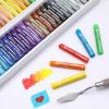 image:imageArtecho Oil Pastels Set of 50 Colors 8 x 60 mm Soft Oil Pastels for Art Painting Drawing Blending Art Supplies for Artists Teachers50 Basic Colors