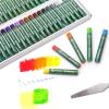 image:imageArtecho Oil Pastels Set of 50 Colors 8 x 60 mm Soft Oil Pastels for Art Painting Drawing Blending Art Supplies for Artists Teachers75 Basic Colors