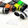 image:imageArtecho Red Acrylic Paint Crimson Red Paint 120ml  405oz Tubes Art Craft Paints for Canvas Rock Stone Wood Fabric Art SuppliesGlowNeonNeutral