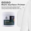 image:imageArtecho White Gesso 64oz  189L Gesso Primer for Acrylic Paintingwhite