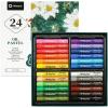 image:imageArtecho Oil Pastels Set of 48 Colors Soft Oil Pastels for Art Painting Drawing Blending Art Supplies for Artists Beginners Students Teachers 10 x 70 mm24 Basic Colors