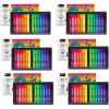 image:imageArtecho Oil Pastels Set of 48 Colors Soft Oil Pastels for Art Painting Drawing Blending Art Supplies for Artists Beginners Students Teachers 10 x 70 mm12 Neon Colors6 Pack