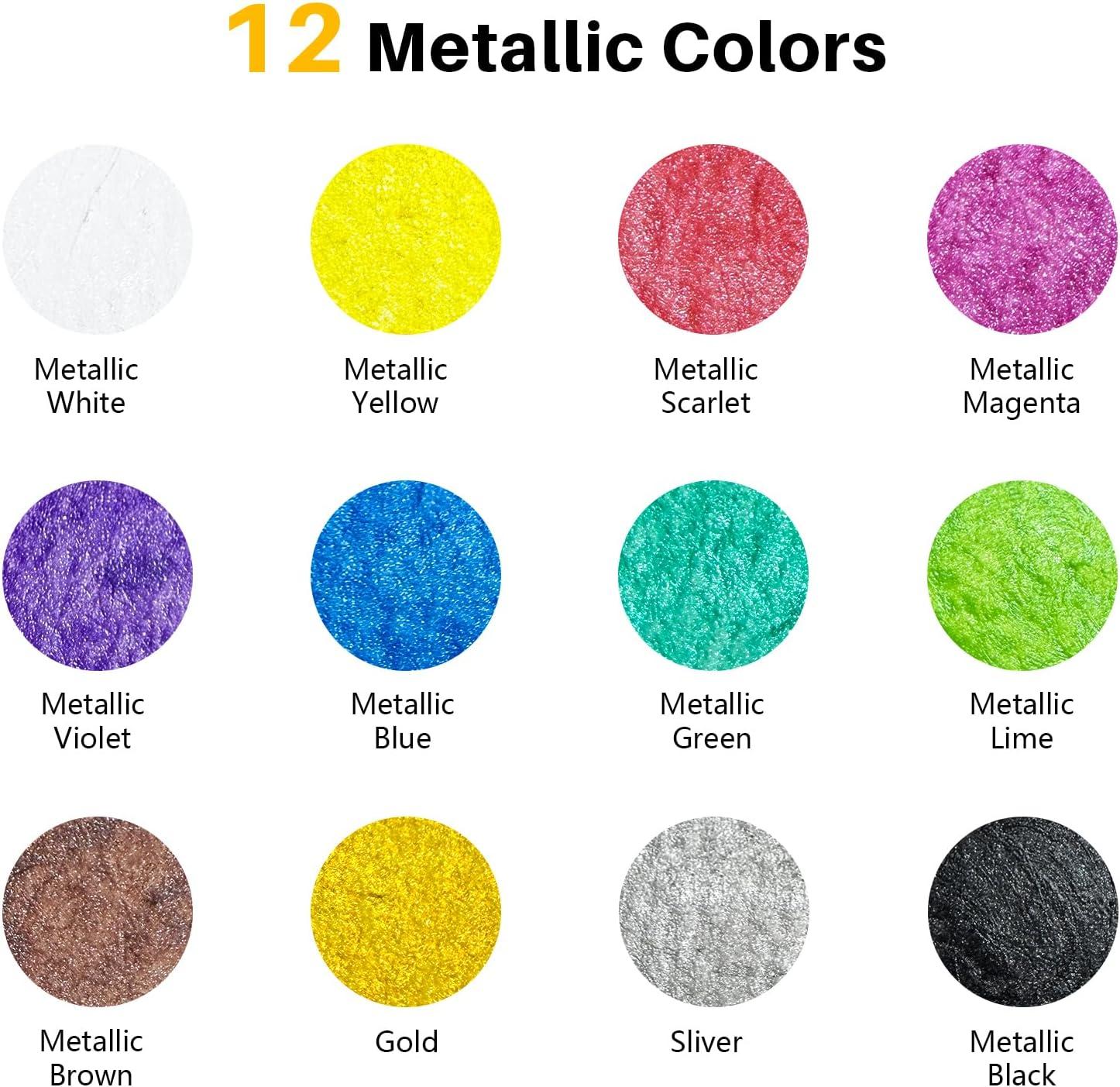 image:imageArtecho Tempera Paint Sticks 36 Colors Washable Paint Sticks Including 12 Vibrant Colors 12 Pastel Colors 6 Neon Colors and 6 Metallic Colors12 Metallic Colors