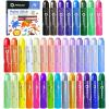 36 Colors (Vibrant  Neon  Metallic  Pastel)