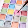 image:imageArtecho 28 Metallic Watercolor Paint Set Glitter Colors SemiMoist Pearlescent Water color Ideal for Beginners and Artists Pack of 2
