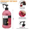 image:imageArtecho Sap Green Acrylic Paint 1000ml 338 fl oz with Pump Dispenser  High Pigment for Exceptional Coverage Large Bottle Craft Paint for Canvas Wood Rocks Fabric Ceramic  NonToxicScarlet Red