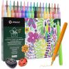image:imageArtecho Acrylic Paint Markers 36 Colors 07mm Extra Fine Tip Paint Pens for Rock Painting Ceramic Fabric Canvas Wood Glass Art Supplies