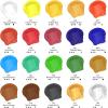 image:imageArtecho Blue Acrylic Paint Cerulean Blue Paint 120ml  405oz Tubes Art Craft Paints for Canvas Rock Stone Wood Fabric Art Supplies20 Basic Colors
