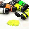 image:imageArtecho Professional Acrylic Paint Set 20 Primary Colors 120ml  405oz Tubes Art Craft Paints for Canvas Rock Stone Wood Fabric Art SuppliesGlowNeonYellow