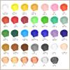 image:imageArtecho Professional Acrylic Paint Set 20 Primary Colors 120ml  405oz Tubes Art Craft Paints for Canvas Rock Stone Wood Fabric Art SuppliesSilver