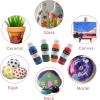 image:imageArtecho 48 Colors Acrylic Paint Set 2oz59ml with 12 Brushes Craft Paints for Canvas Wood Rock Painting amp Fabric Rich Pigment Non Toxic Art Supplies for Artists amp Beginners2oz24colors