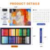 image:imageArtecho Extra Soft Oil Pastels Set of 120 Colors Art Supplies for Art Painting Drawing Blending48 Basic Colors