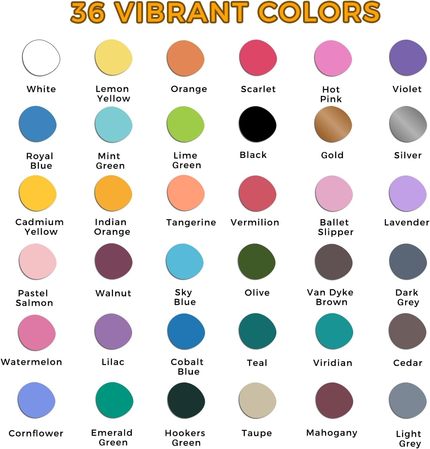 image:imageArtecho Acrylic Paint Markers 48 Colors Dual tip and 36 Colors 07mm Extra Fine Tip