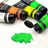 image:imageArtecho Acrylic Paint Burnt Sienna Paint 120ml  405oz Tubes Art Craft Paints for Canvas Rock Stone Wood Fabric Art SuppliesGlowNeonGreen