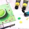 image:imageArtecho Acrylic Paint Burnt Sienna Paint 120ml  405oz Tubes Art Craft Paints for Canvas Rock Stone Wood Fabric Art SuppliesHookers Green