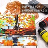 image:imageArtecho Acrylic Paint Burnt Sienna Paint 120ml  405oz Tubes Art Craft Paints for Canvas Rock Stone Wood Fabric Art SuppliesYellow Ochre