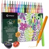 image:imageArtecho Acrylic Paint Markers 24 Colors Dual tip and 36 Colors 07mm Extra Fine Tip