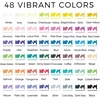 image:imageArtecho Acrylic Paint Markers 48 Colors Dual tip and 36 Colors 07mm Extra Fine Tip