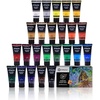 image:imageArtecho Acrylic Paint Set 24 Colors Tubes 60ml  202oz amp Pouring Effects Medium 8oz  236ml