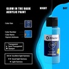 image:imageArtecho Glow in the Dark Acrylic Paint Set  18 Colors x 11ml 037oz amp 6 Colors x 60ml 2oz