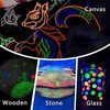 image:imageArtecho Glow in the Dark Paint 8 Colors  20ml amp Basic 24 Colors 2oz