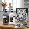 image:imageArtecho Neutral Glow in the Dark Acrylic Paint 500ml  17oz Large Bottle  Semi Glossy Finish High Pigment Rich Color Craft Paint for Canvas Rocks Wood Fabric Ceramic NonToxicTitanium White