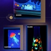 image:imageArtecho Neutral Glow in the Dark Acrylic Paint 500ml  17oz Large Bottle  Semi Glossy Finish High Pigment Rich Color Craft Paint for Canvas Rocks Wood Fabric Ceramic NonToxicGlowNeonOrange