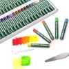 image:imageArtecho Oil Pastels Set of 120 PCS 8 x 60 mm  Soft Oil Pastels for Art Painting Drawing Blending Art Supplies for Artists Beginners Students Teachers75 Basic Colors