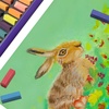 image:imageArtecho Oil Pastels Set of 50 Colors 8 x 60 mm amp 50pcs Soft Pastels 48 Colors Including 4 Fluorescent Colors