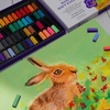 image:imageArtecho Oil Pastels Set of 50 Colors 8 x 60 mm amp 66pcs Soft Pastels 64 Colors Including 4 Fluorescent Colors