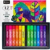 image:imageArtecho Oil Pastels Set of 50 Colors 8 x 60 mm amp Neon Oil Pastels Set of 12 Colors 10 x 70 mm