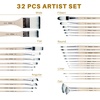 image:imageArtecho Watercolor Paint Set 50 Colors amp 32 PCS Paint Brushes for Acrylic Painting