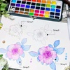image:imageArtecho Watercolor Paint Set 72 Colors Travel Watercolor Set with Watercolor Papers and Brushes Ideal for Amateur Hobbyists Painting Lovers and Artists72Colors
