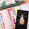 image:imageArtecho Watercolor Paint Set 72 Colors Travel Watercolor Set with Watercolor Papers and Brushes Ideal for Amateur Hobbyists Painting Lovers and Artists50 Colors Metallic