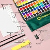 image:imageArtecho Watercolor Paint Set 72 Colors Travel Watercolor Set with Watercolor Papers and Brushes Ideal for Amateur Hobbyists Painting Lovers and Artists100 Colors