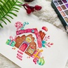image:imageArtecho Watercolor Paint Set 72 Colors Travel Watercolor Set with Watercolor Papers and Brushes Ideal for Amateur Hobbyists Painting Lovers and Artists100 Colors