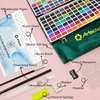 image:imageArtecho Watercolor Paint Set 72 Colors Travel Watercolor Set with Watercolor Papers and Brushes Ideal for Amateur Hobbyists Painting Lovers and Artists128 Colors