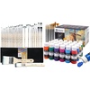 image:imageArtecho Acrylic Paint Set 24 Colors 2oz59ml with 12 Brushes amp 32 PCS Paint Brushes for Acrylic Painting