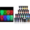 image:imageArtecho Glow in the Dark Paint  Set of 8 Colors 20 ml  07 oz Acrylic Paint amp Acrylic Paint Set 24 Basic Colors